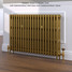 CI-SH745-20-MET-GOLD-LS01 - Shelbourne 3 Column Victorian Cast Iron Radiator H745mm x W1753mm CI-SH745-20-MET-GOLD-LS01 - Shelbourne 3 Column Victorian Cast Iron Radiator H745mm x W1753mm